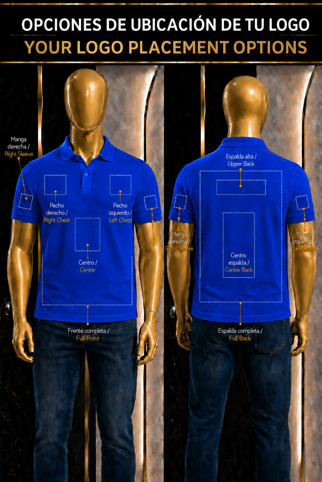 Men's Polo Shirt: Classic &amp; Professional Style Whit your Logo
